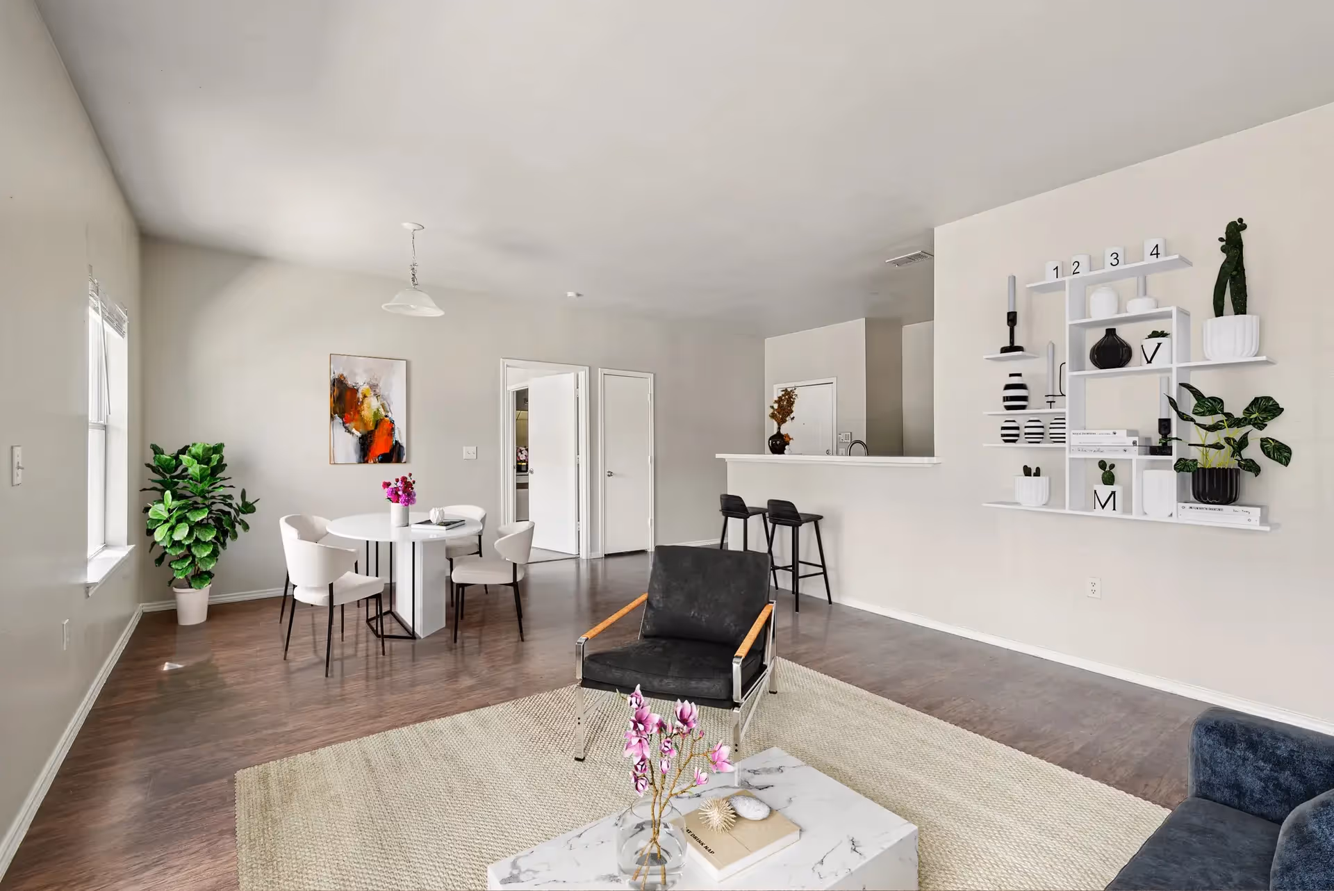 living dining area
