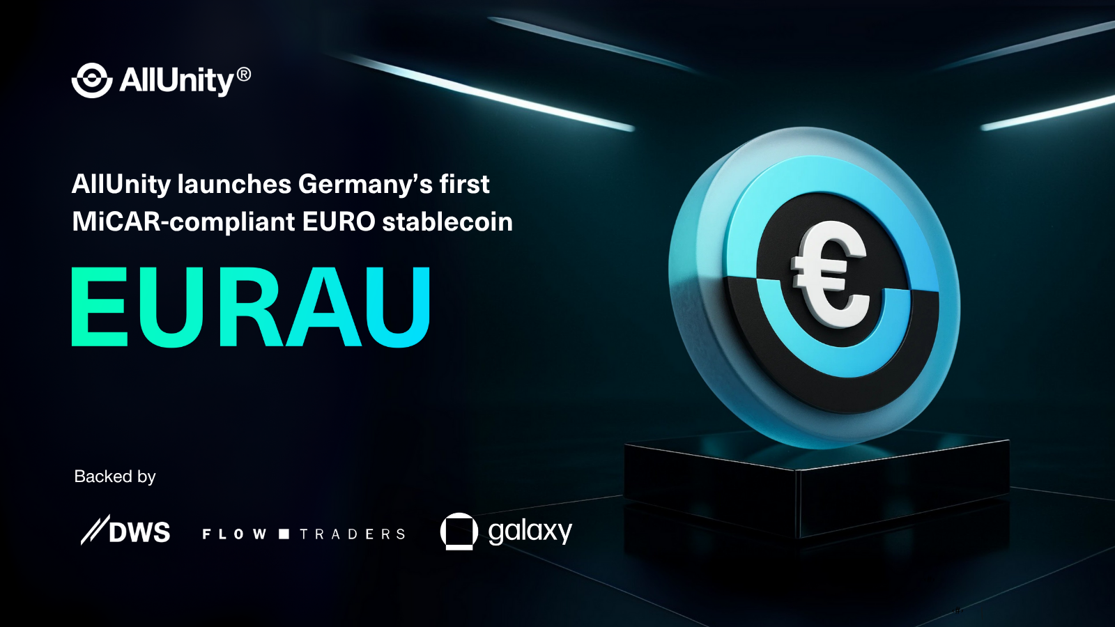 EURAU – Deutschlands erster vollständig regulierter Stablecoin startet durch