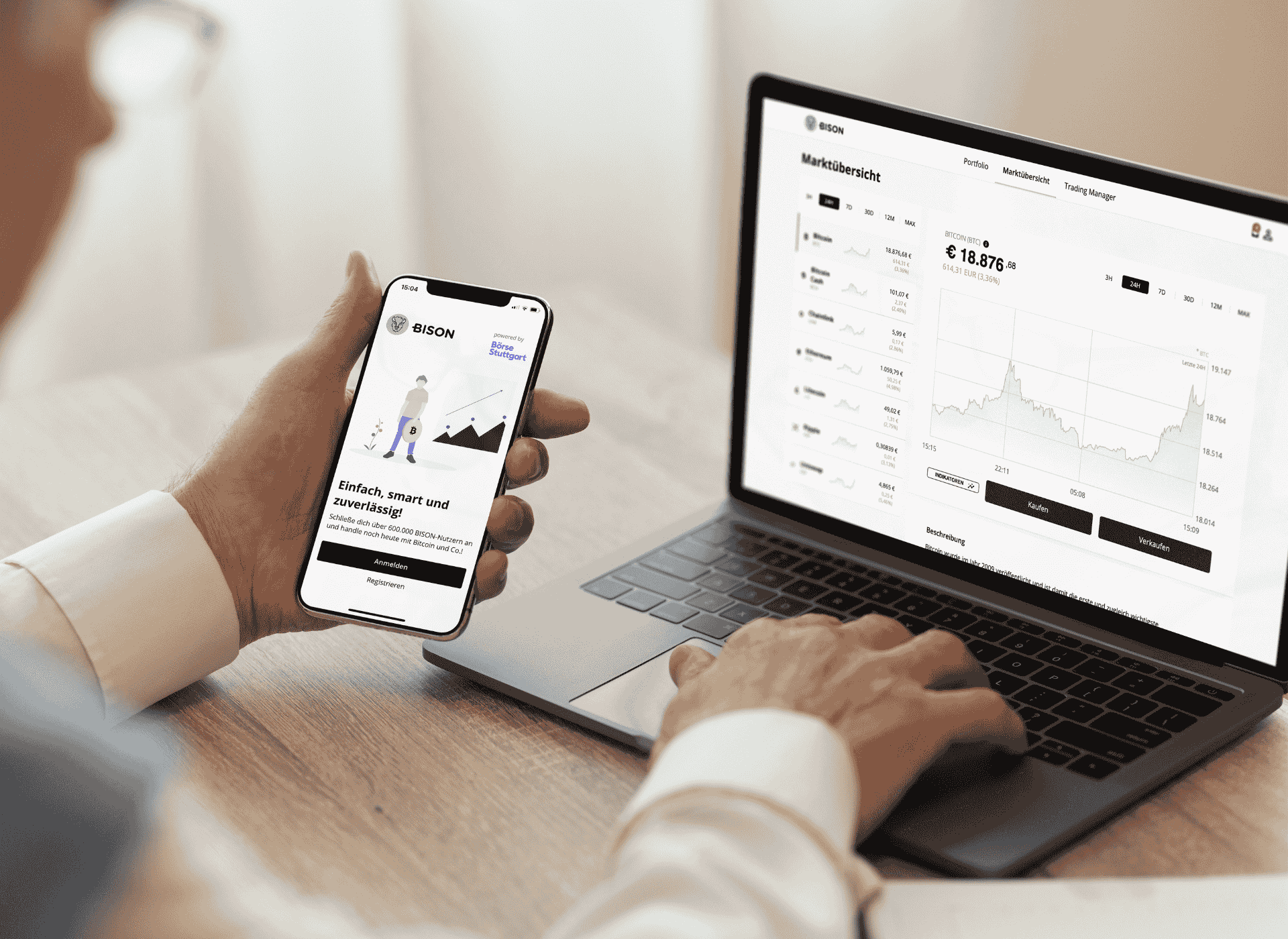 BISON erweitert Krypto-Universum: Acht neue Altcoins im regulierten Handel