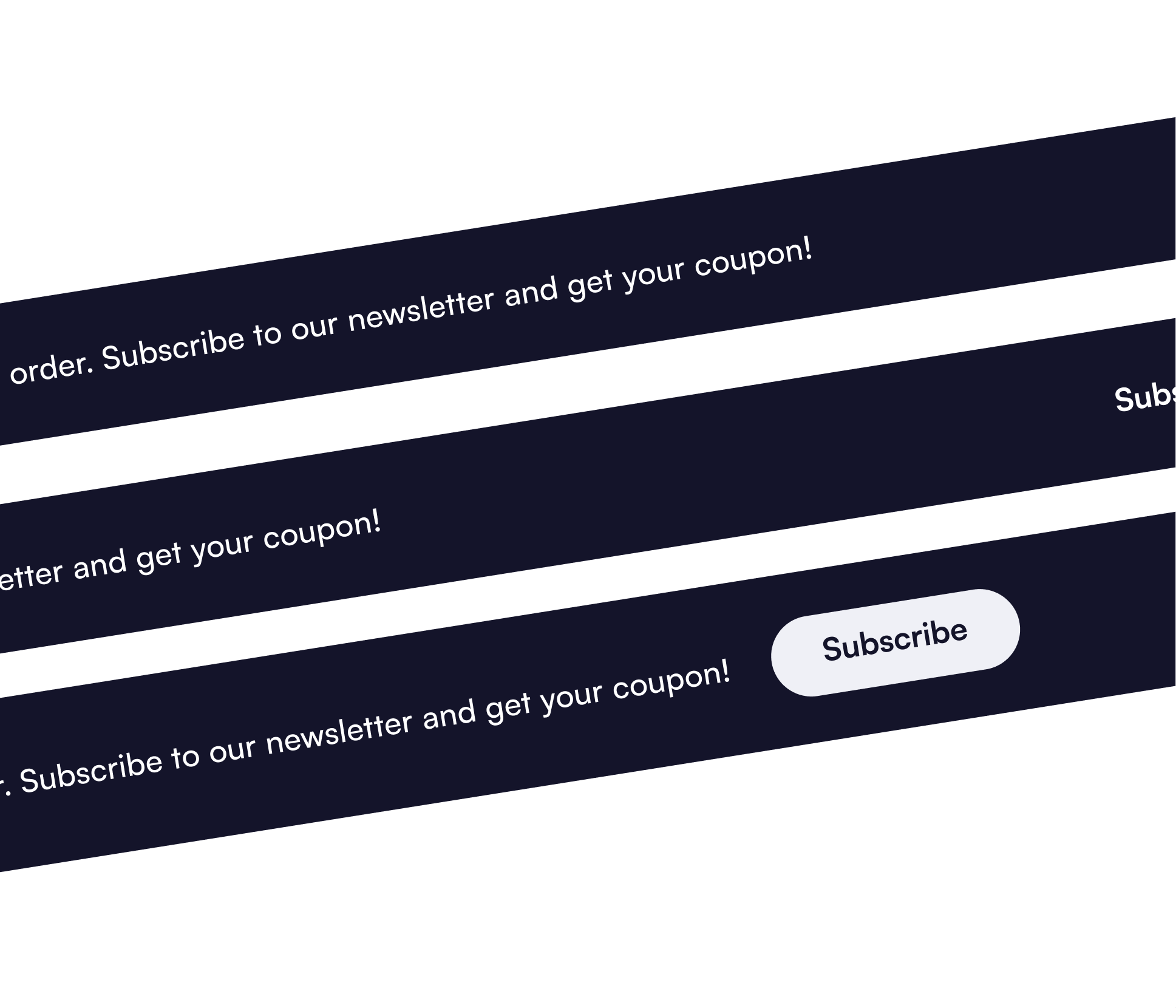 You X - 3 Notification Bars - Personal Brand Webflow Template