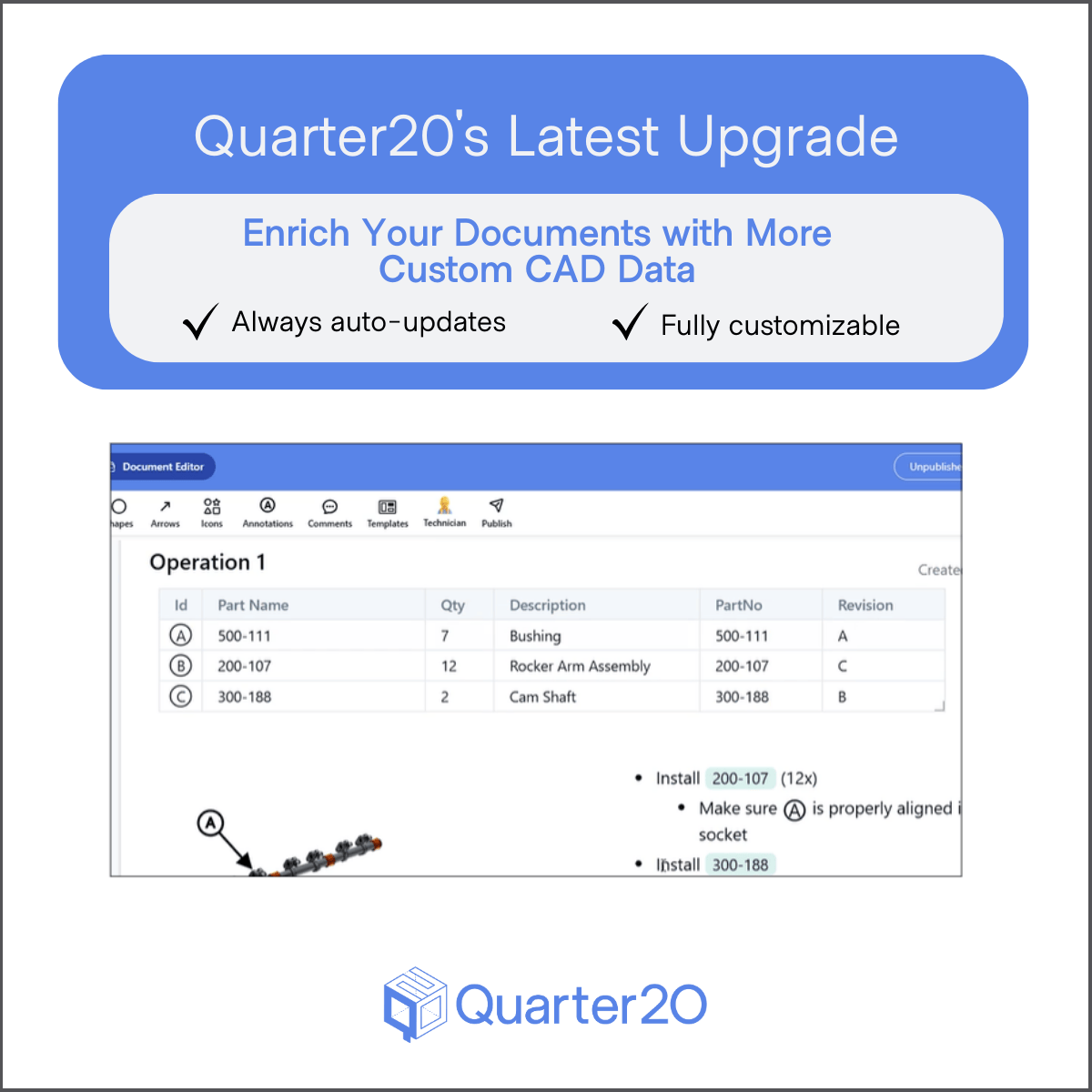 Announcing Our Latest Upgrade: Enrich Your Documents with More Custom CAD Data