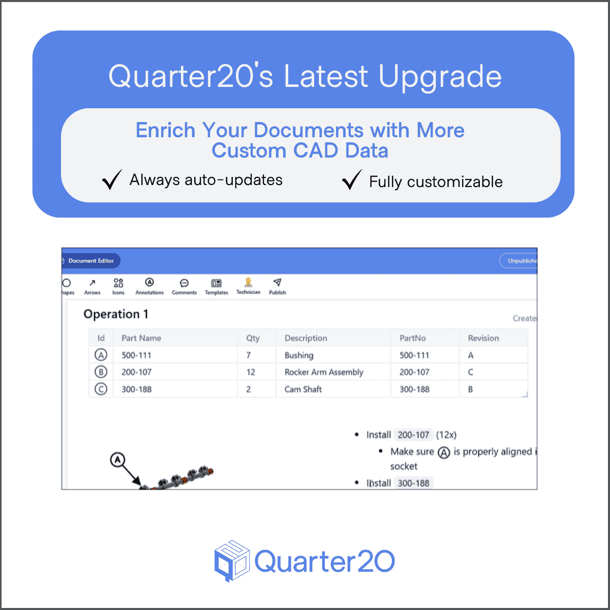 Announcing Our Latest Upgrade: Enrich Your Documents with More Custom CAD Data