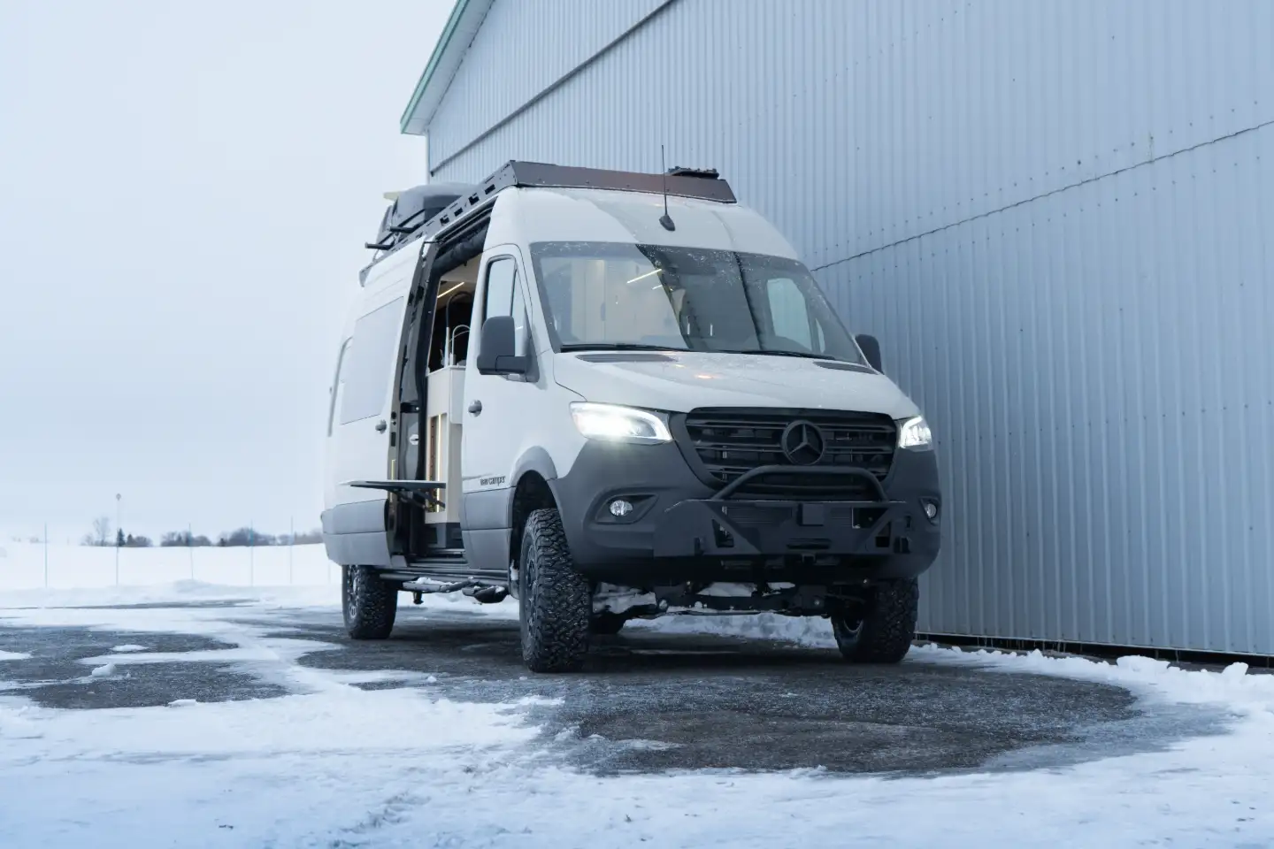 Choix de couleur pour un Mercedes-Benz Sprinter aménagé
