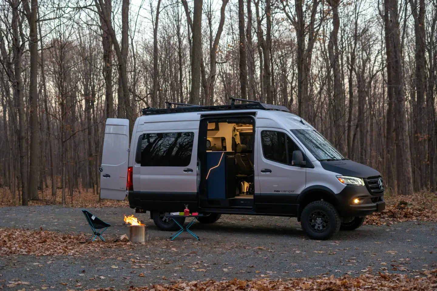 Choix de couleur pour un Mercedes-Benz Sprinter aménagé