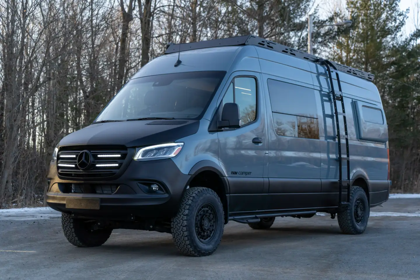 Choix de couleur pour un Mercedes-Benz Sprinter aménagé