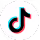 tiktok logo white
