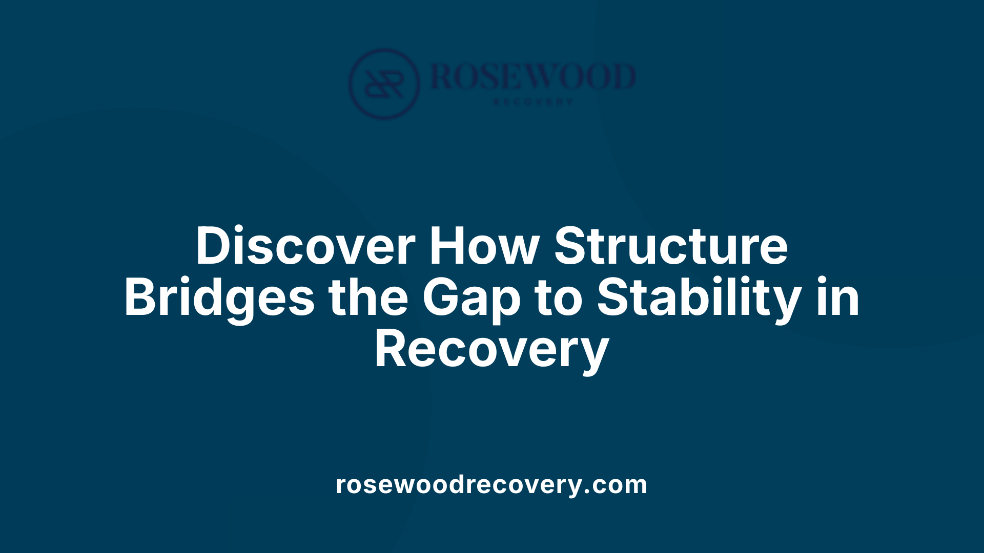 Discover How Structure Bridges the Gap to Stability in Recovery