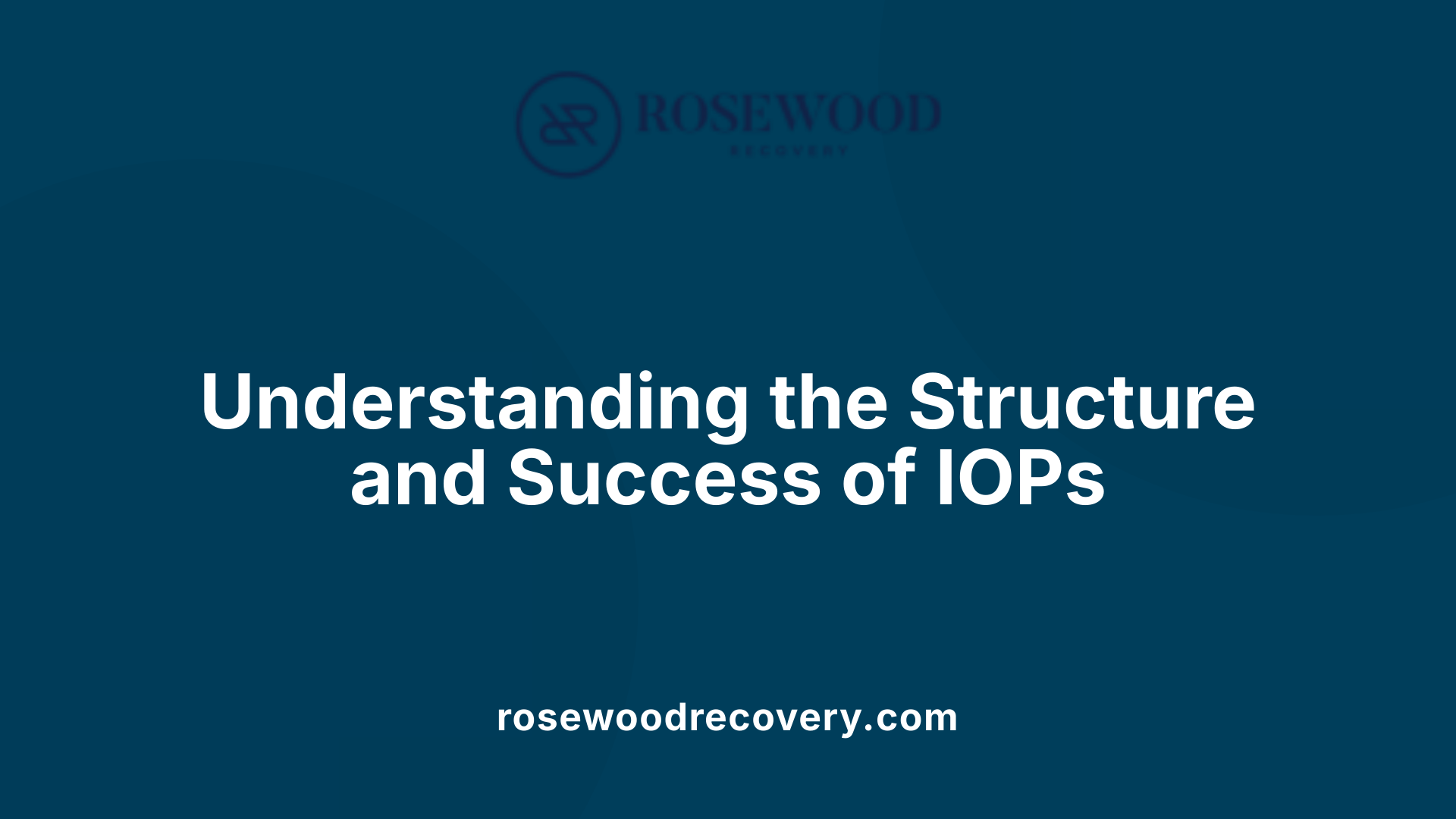 Understanding the Structure and Success of IOPs