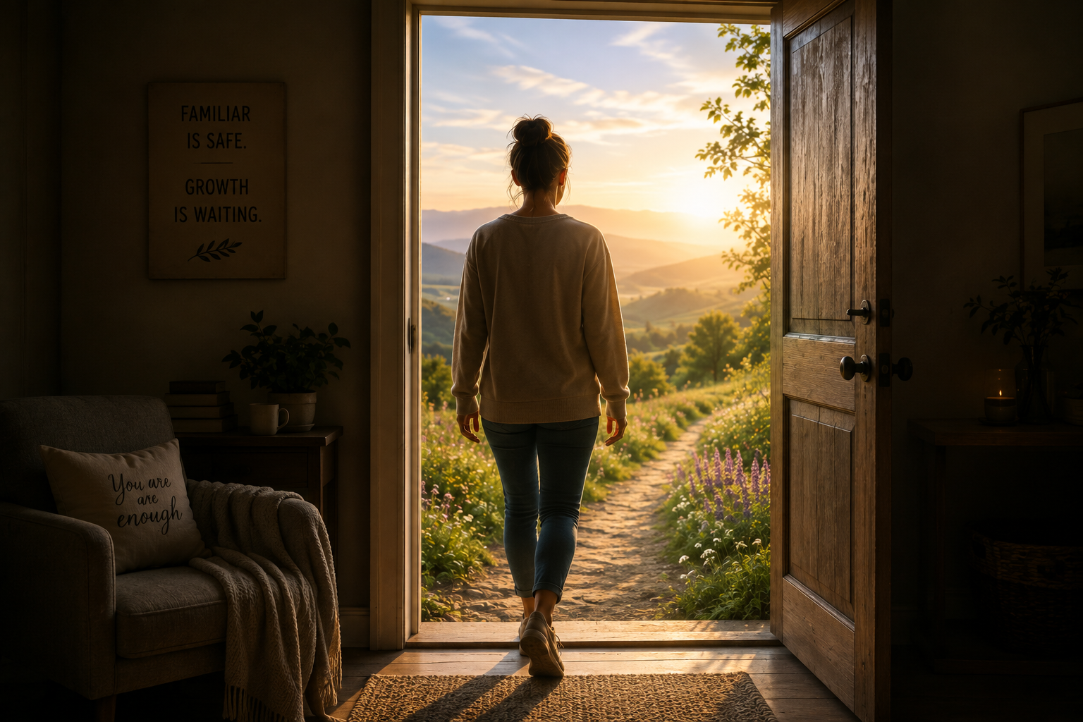 Growth Begins Outside Your Comfort Zone