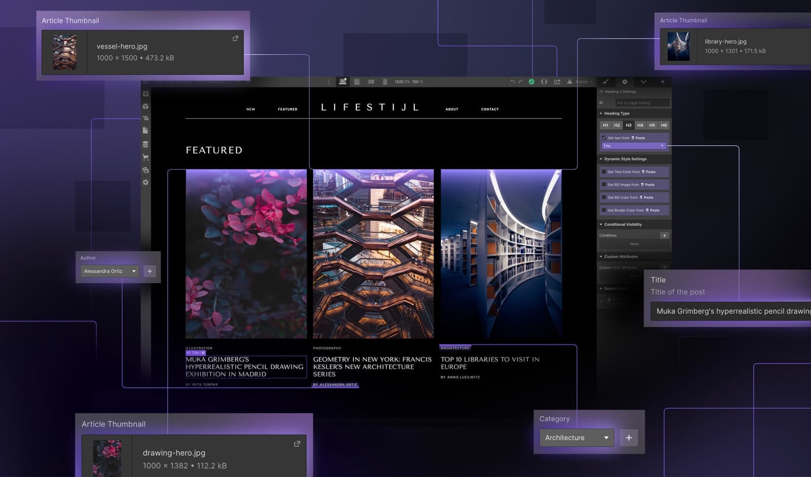 designing in webflow