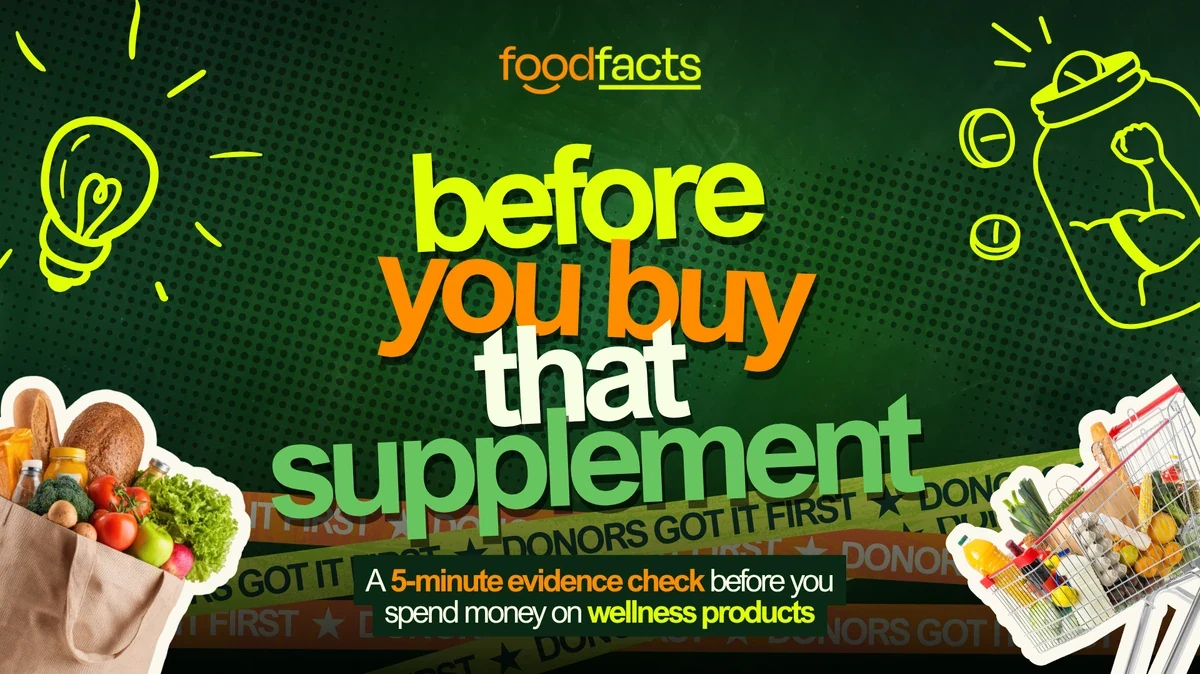 Before You Buy That: a free foodfacts checklist