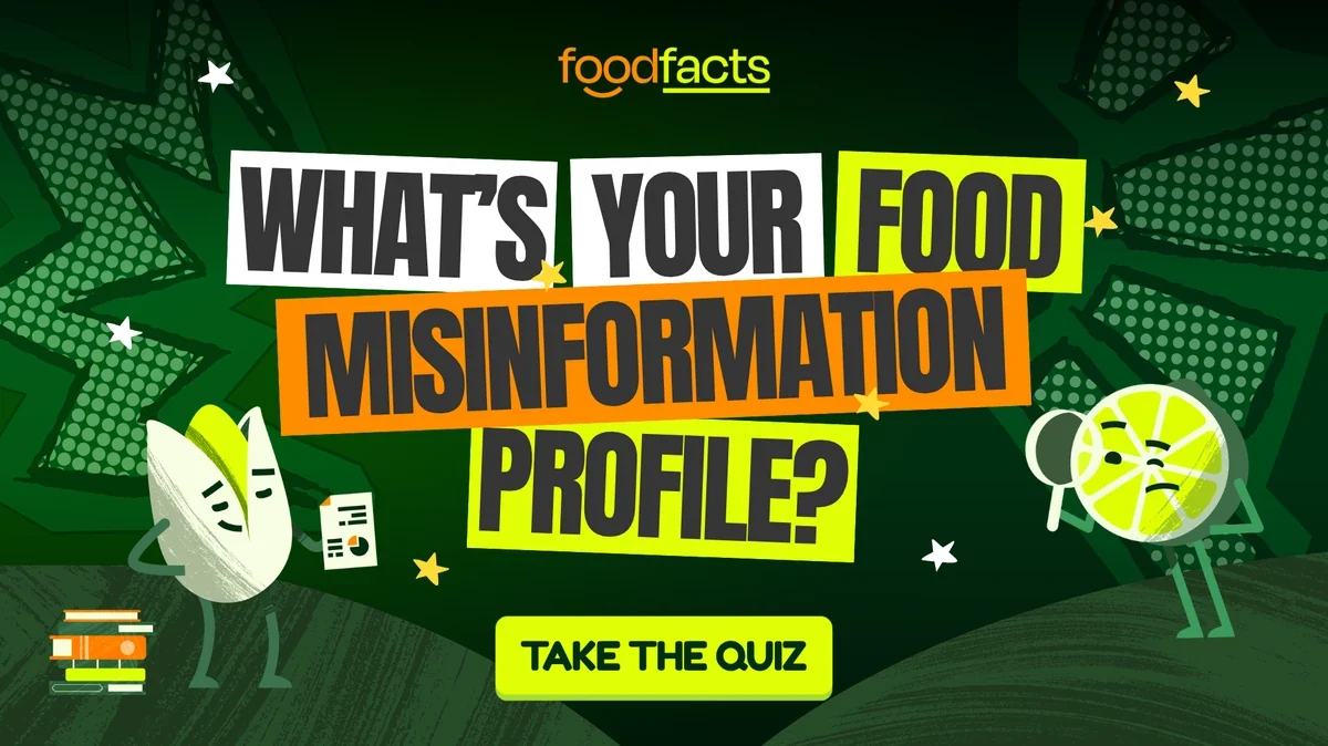 What's your food misinformation profile? Take the quiz