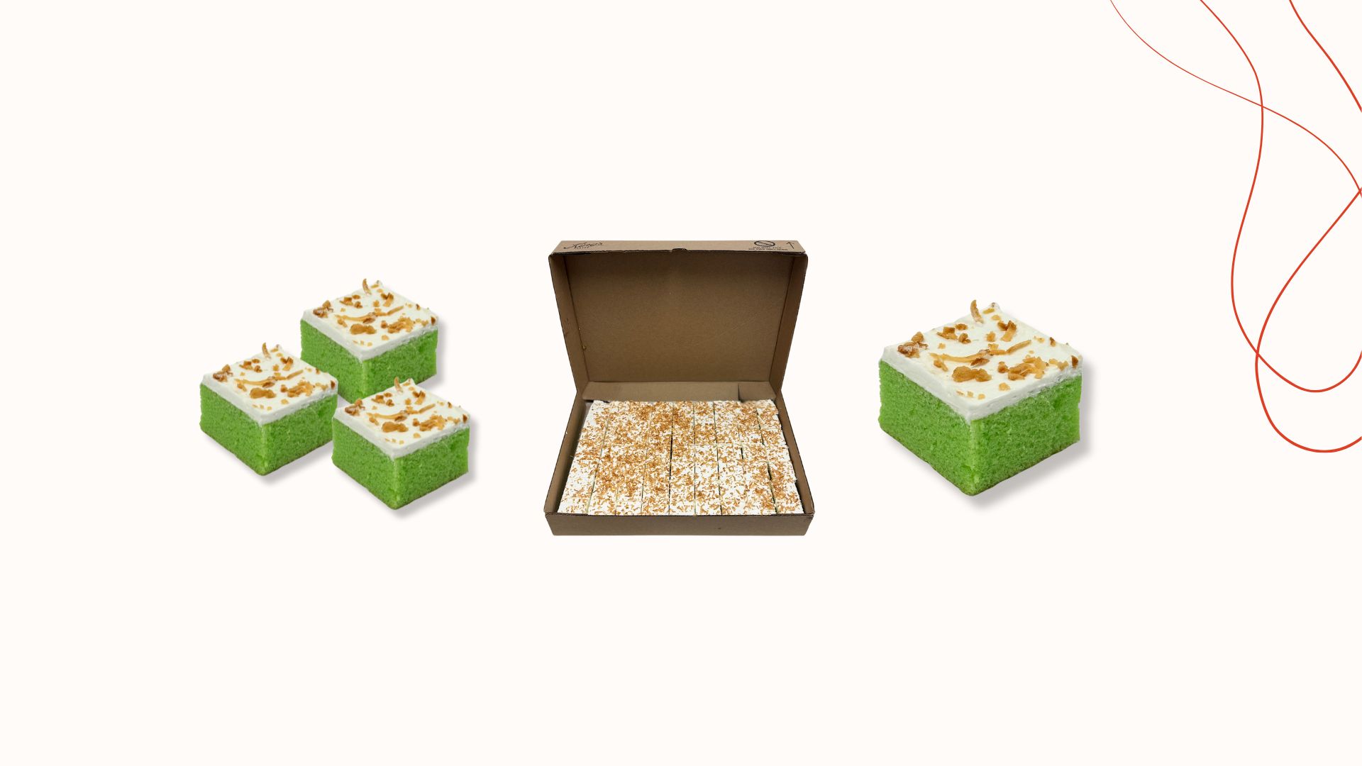 A variety of pastries and cakes from King's Pastry