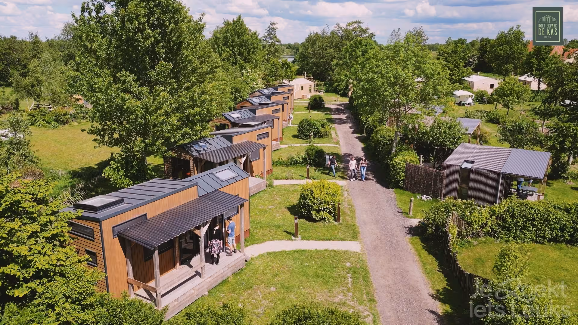 Overnachten bij Boetiekpark de Kas in Friesland via JeZoektIetsLeuks
