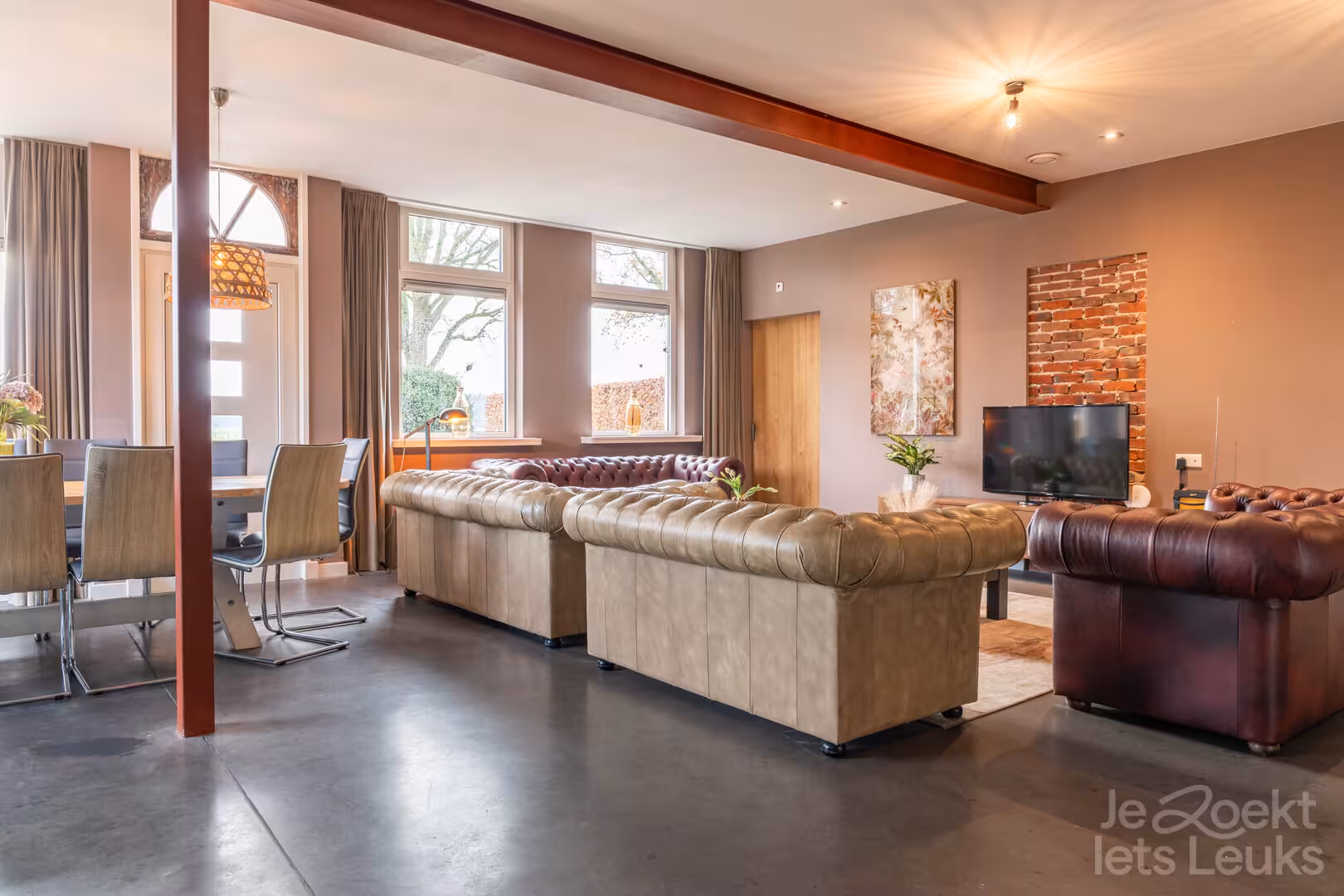 Overnachten bij Het Voshuys luxe accommodatie 8-30 personen in Drenthe via JeZoektIetsLeuks