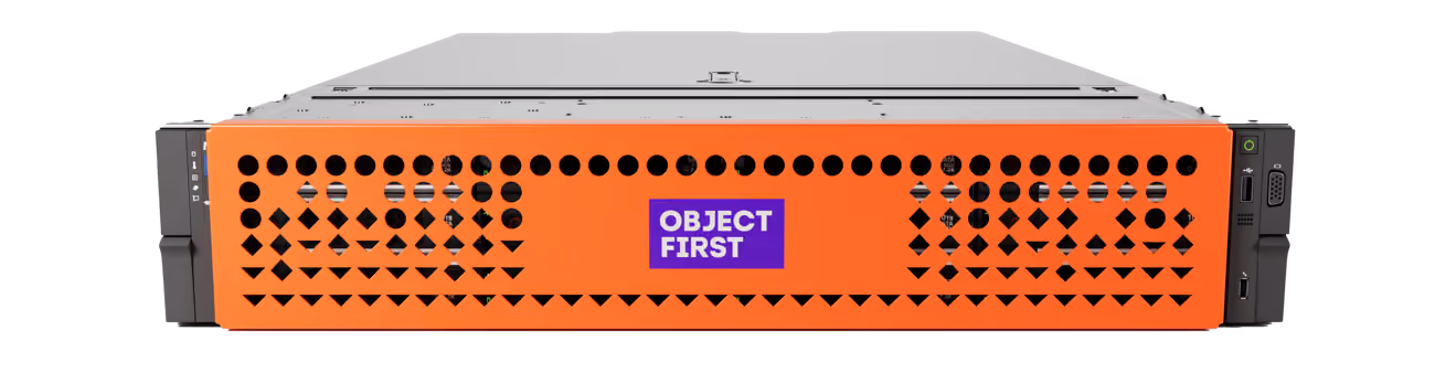 Ootbi by Object First — ransomware-proof backup storage appliance