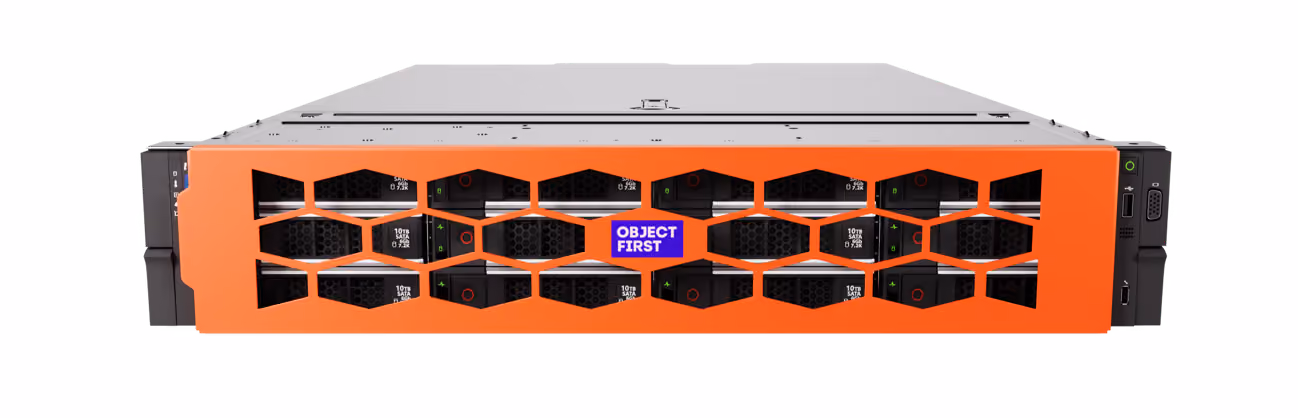 Ootbi by Object First — ransomware-proof backup storage appliance