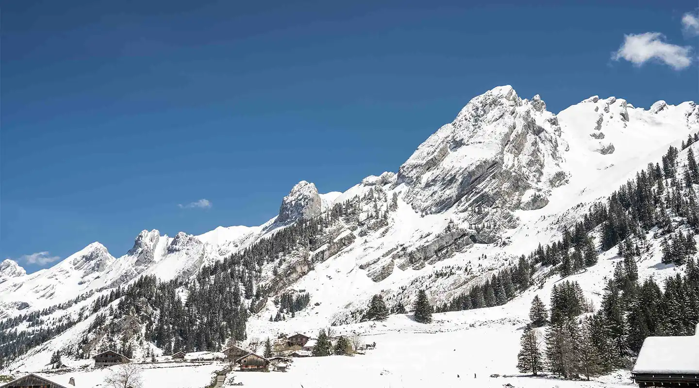 Hôtel St-Alban vue sur les pistes de La Clusaz