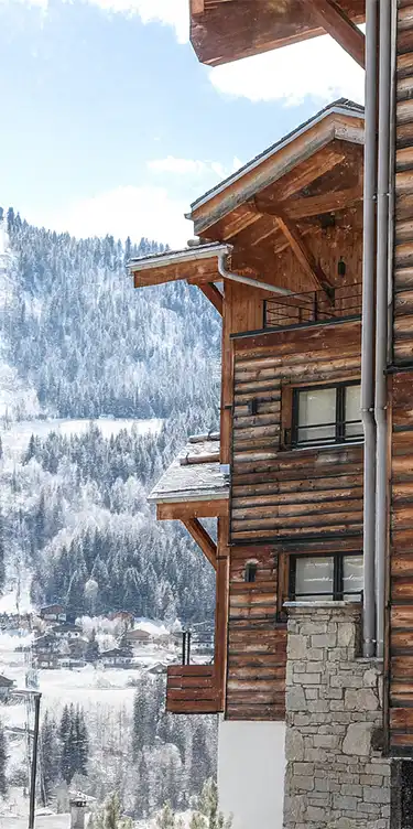 façade hôtel st-alban la clusaz