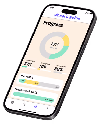 App progress dashboard