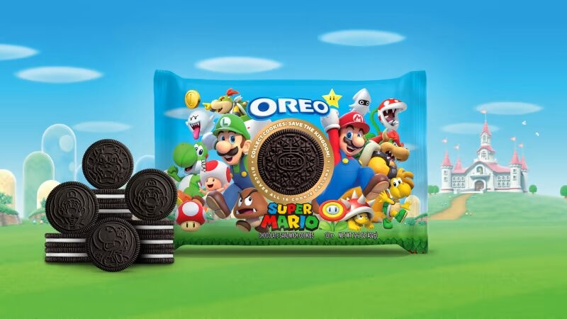 Oreo X Super Mario Collab Image