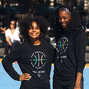 Ashanti Plummer and Chiene Jones at The Program Classic 2023