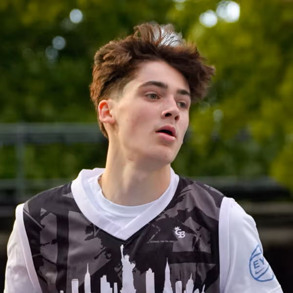 Jake West played at The Program Classic 2024 at Dyckman Park in NYC