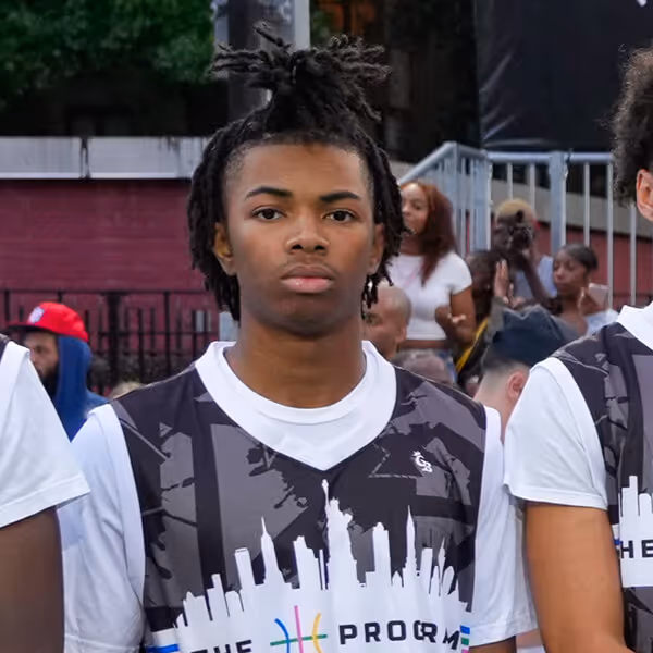 Deron Rippey played at The Program Classic 2024 at Dyckman Park in NYC