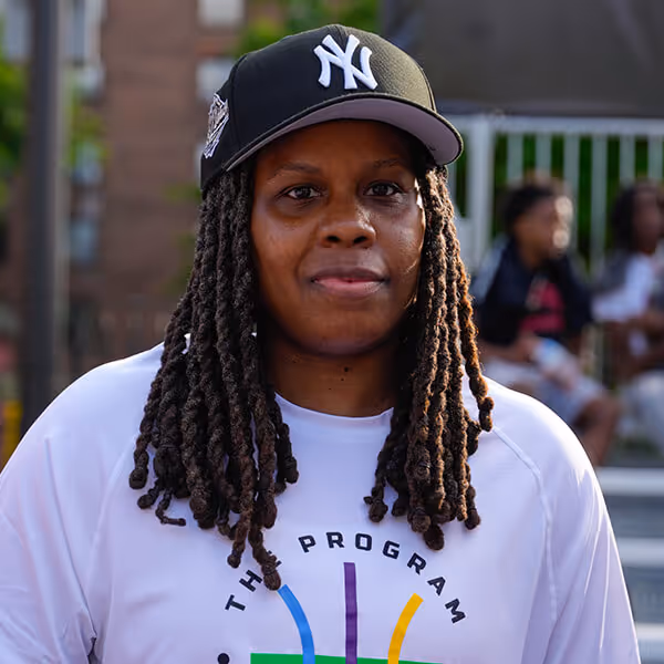 Epiphanny Prince at The Program Classic 2024 at Dyckman Park in NYC