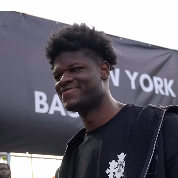 Mo Bamba at The Program Classic 2024 at Dyckman Park in NYC