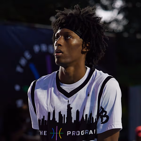 Dylan Mingo played at The Program Classic 2024 at Dyckman Park in NYC