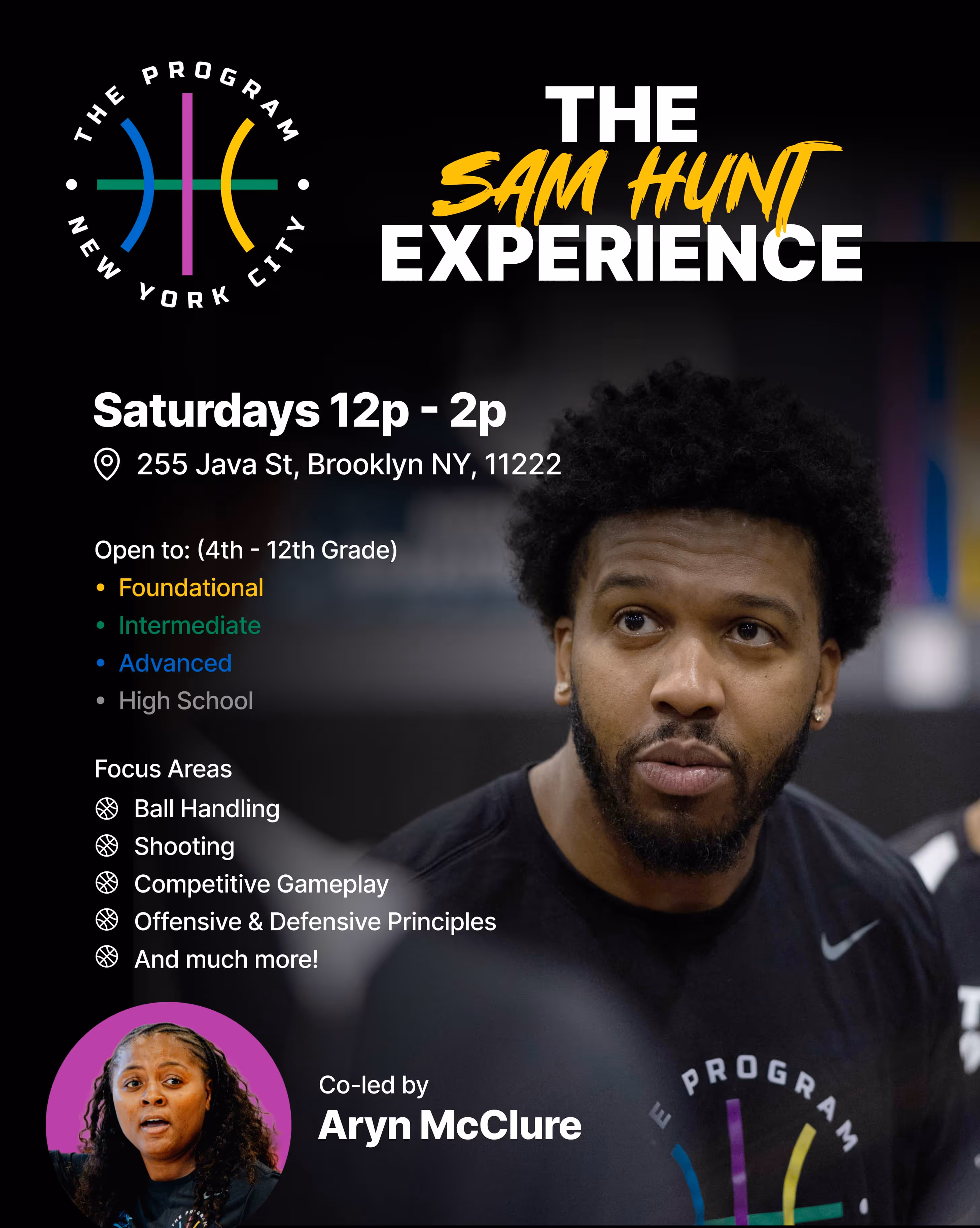 Holiday Camp flyer