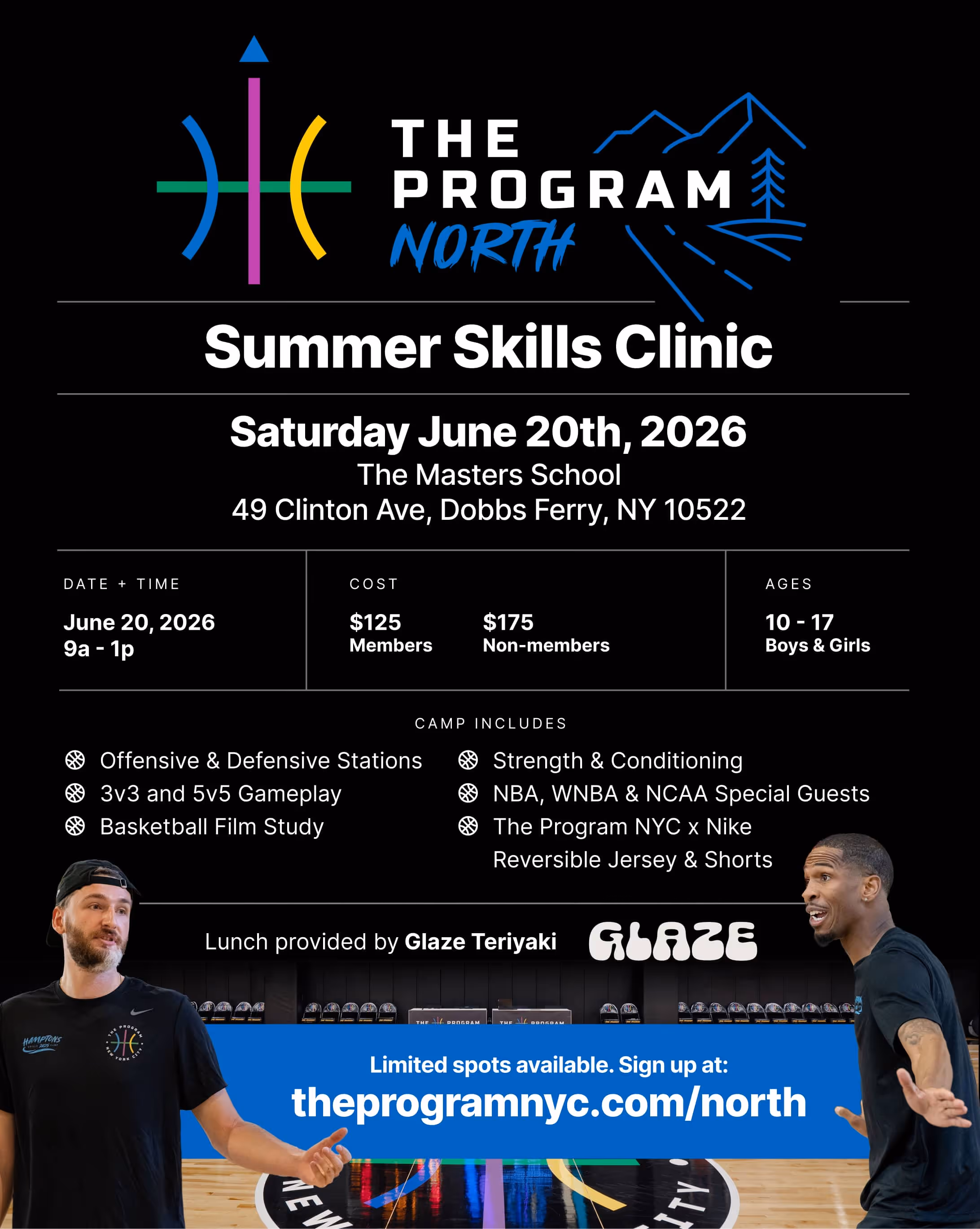 Holiday Camp flyer