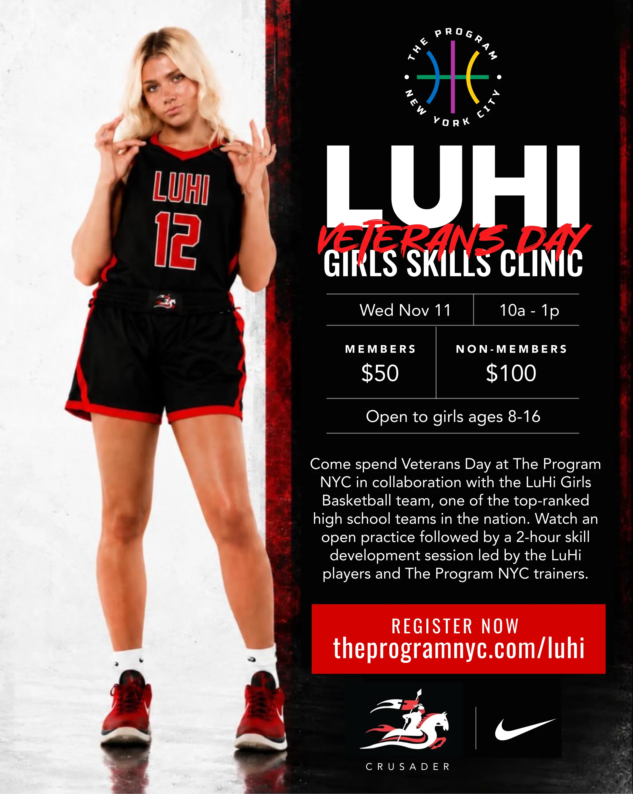 Holiday Camp flyer