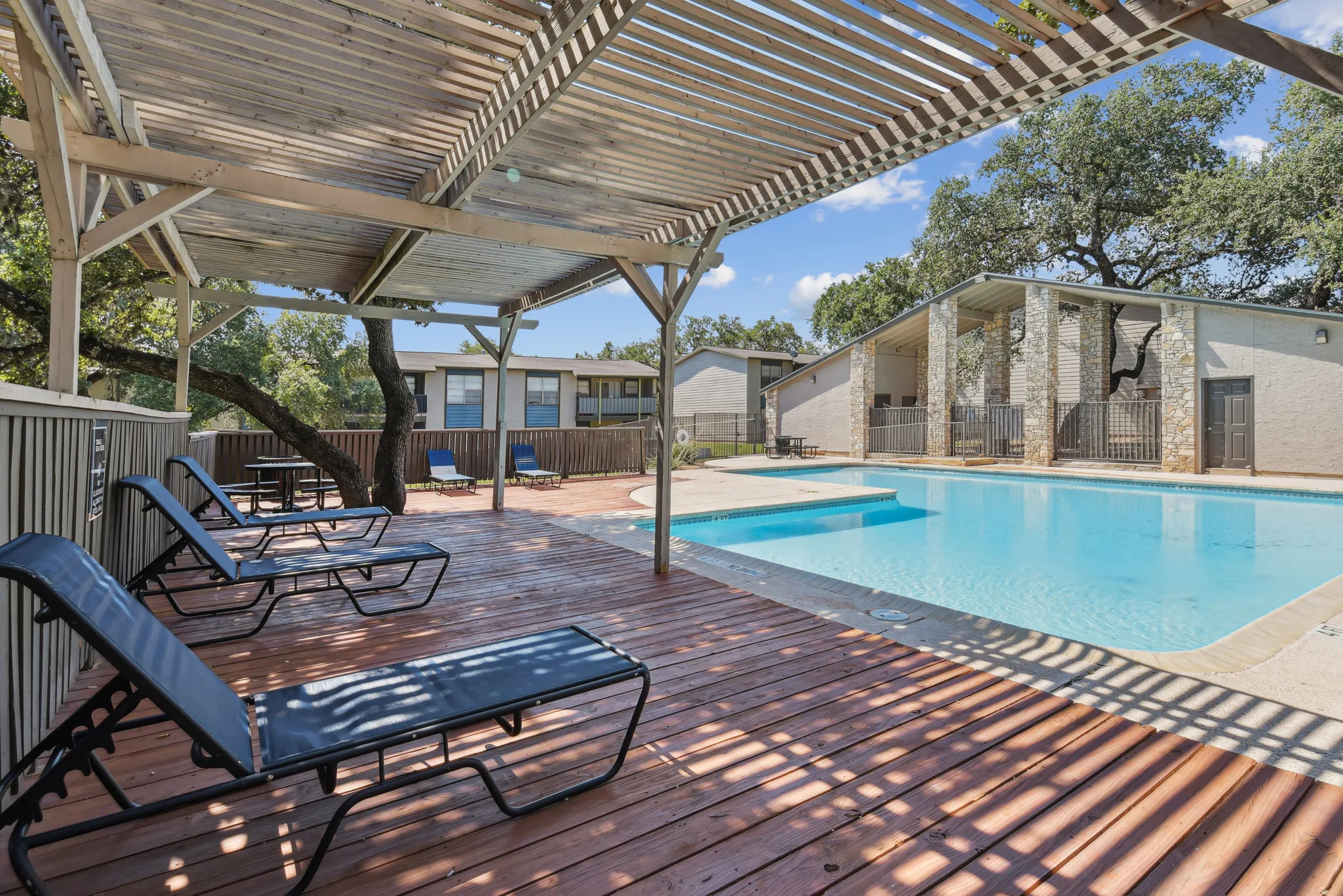 pool deck