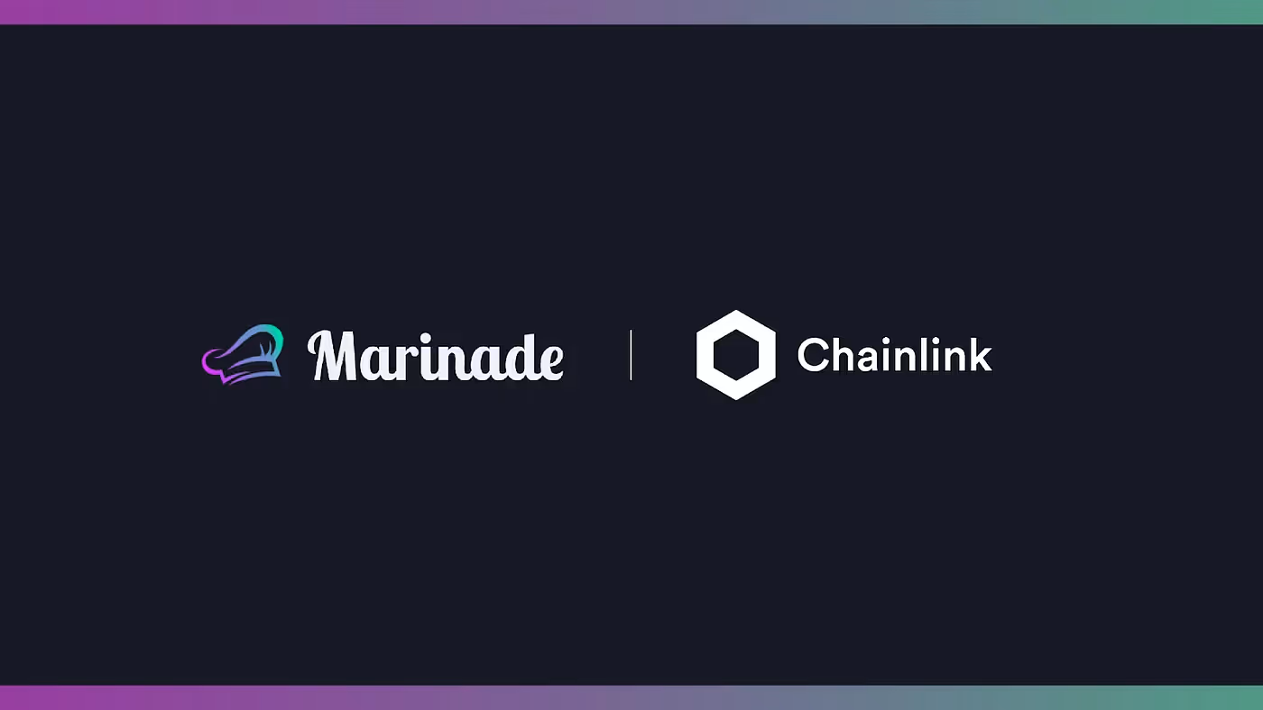 Marinade is sponsoring a mSOL/USD Chainlink Price Feed