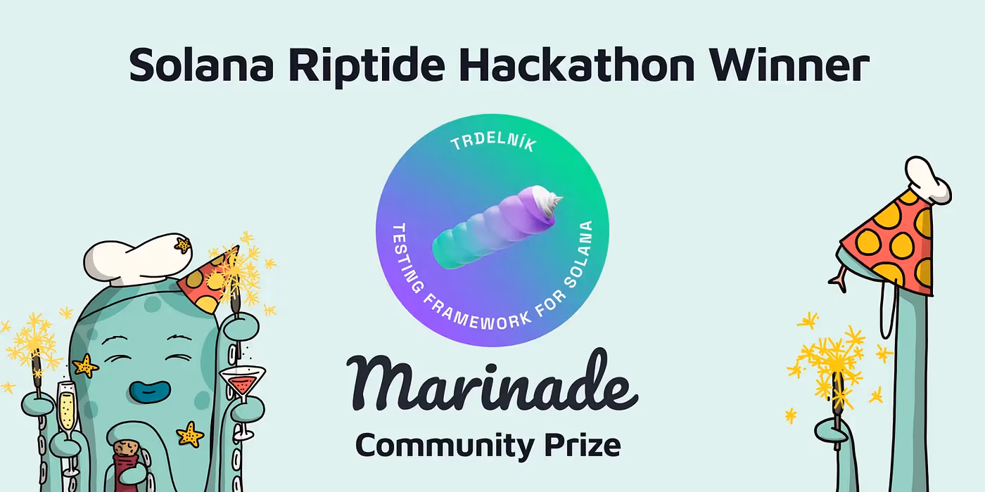 Meet Trdelník, the winning product of the Marinade grant for the Riptide Hackathon!