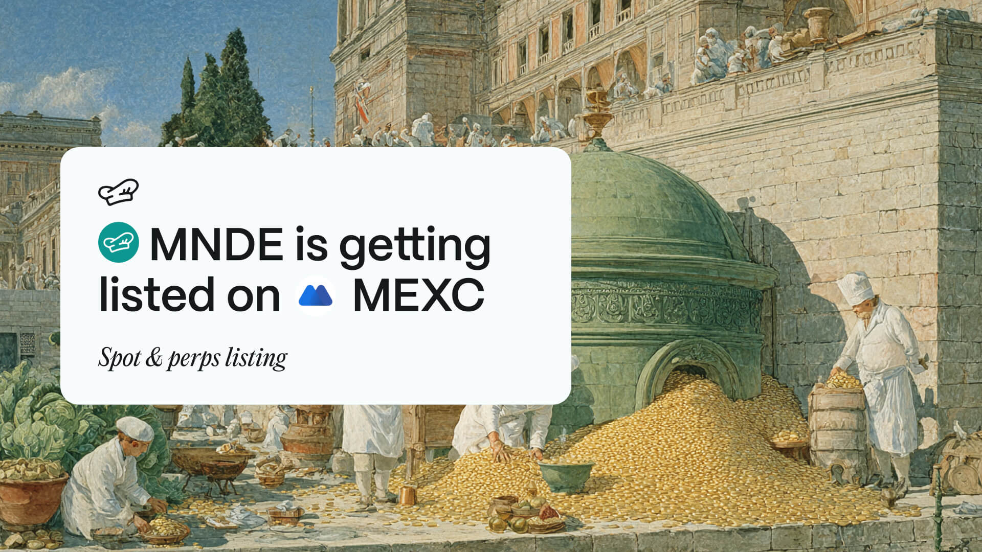 MNDE is now listed on MEXC! Spot & perps trading starts Sep 10. To celebrate, MEXC is hosting a $50,000 Airdrop+ campaign for traders and the community.