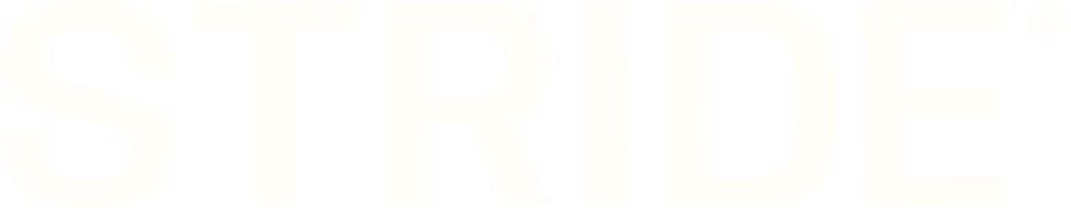 STRIDE Logo white