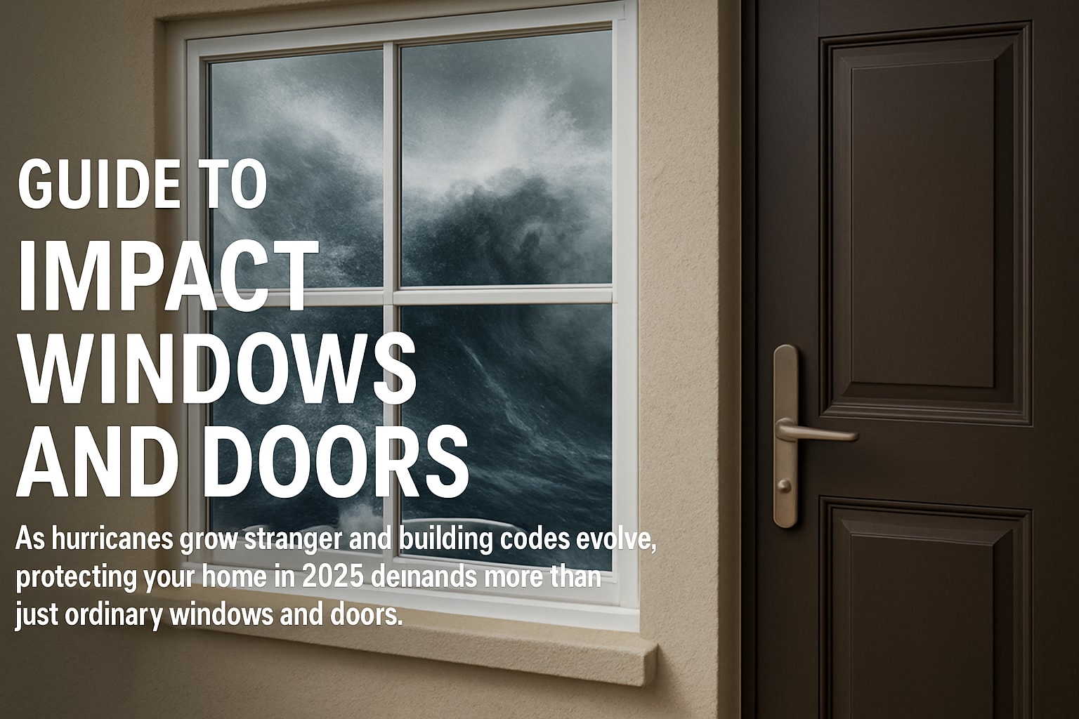 Guide to Impact Windows and Doors: Everything You Need to Know 2025