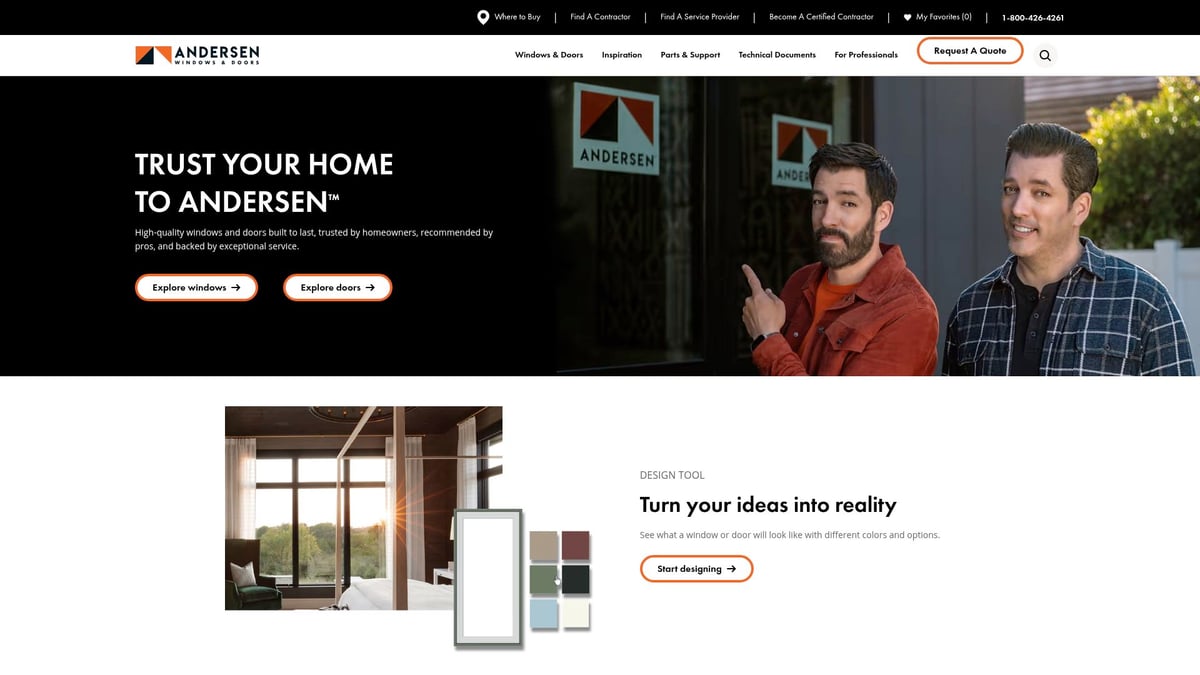 9 Essential Top Rated Window Company Picks for 2025 - Andersen Windows & Doors