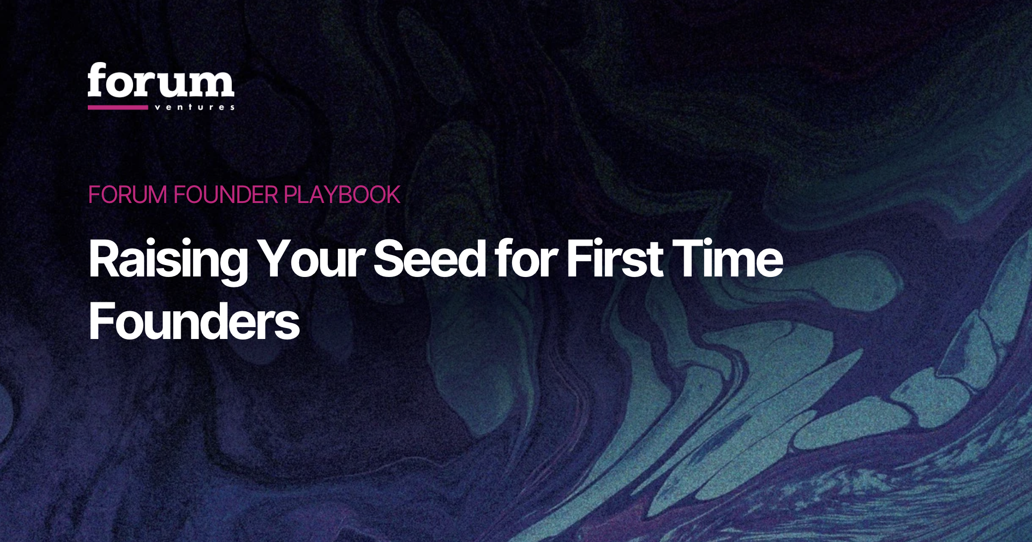 The Forum Fundraising Playbook