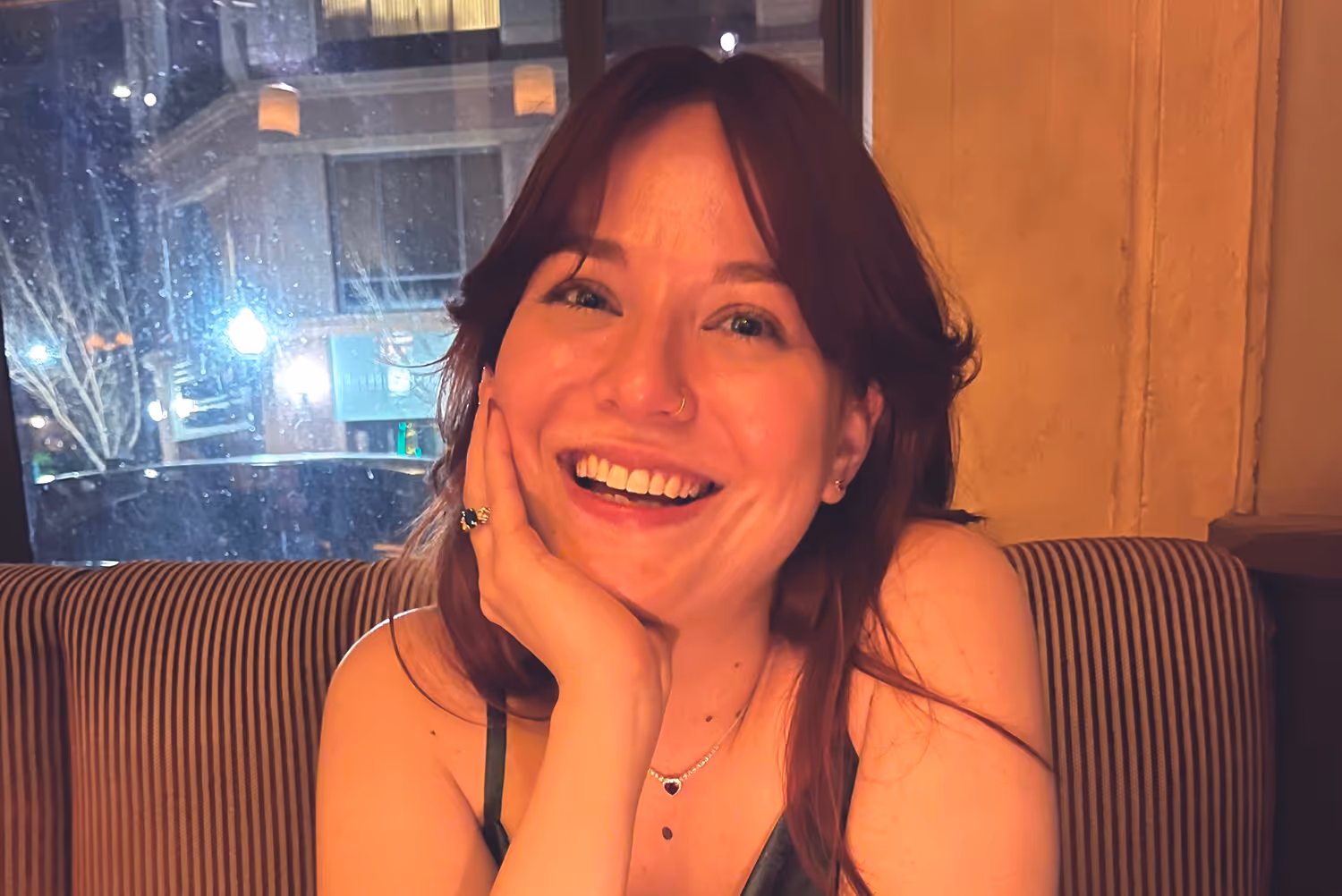 A picture of Marissa smiling.