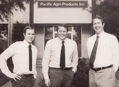 An image of the three founders of Pac Agri Foods.