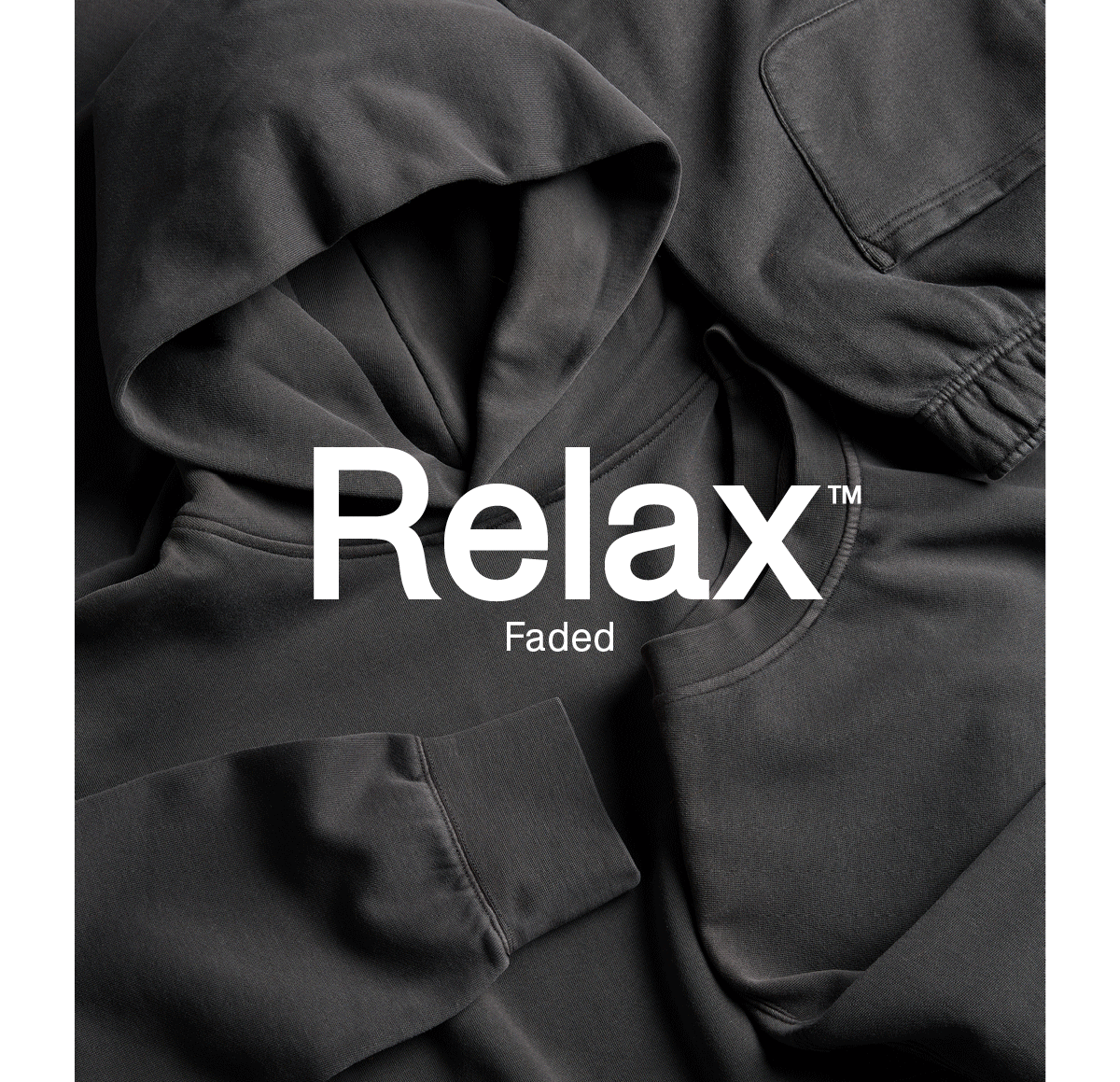 An animated gif featuring images of AS Colour Relax Range apparel.