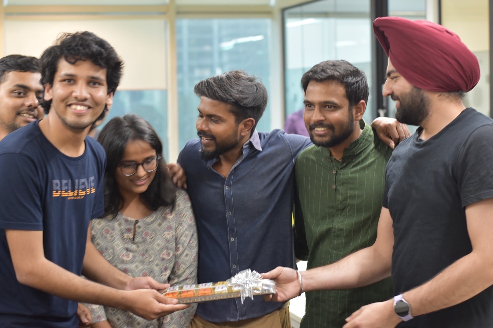 Christmas get together at Attentive.ai's HQs