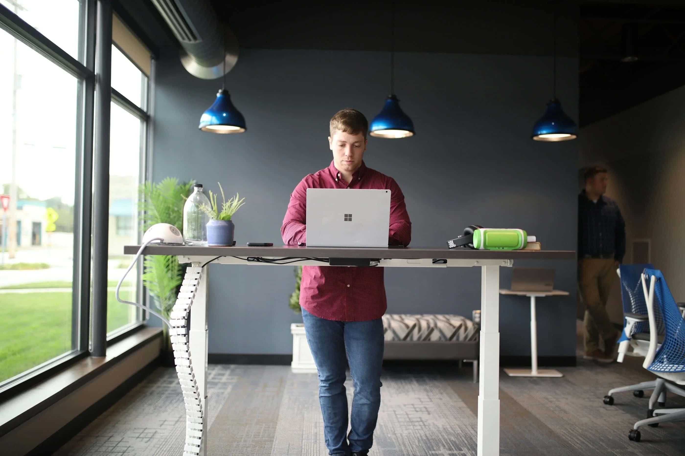 Office with Standing Desks