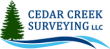 The Cedar Creek Surveying Logo