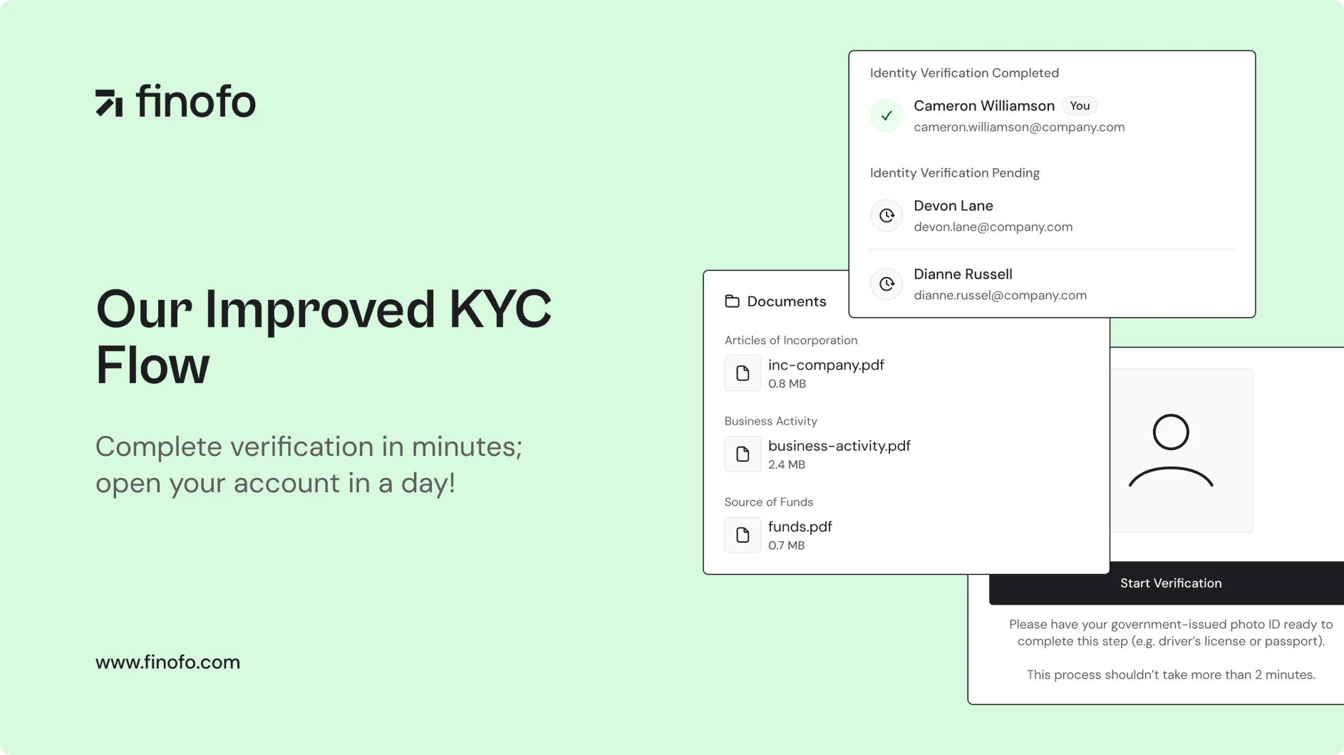 Account opening made super easy!