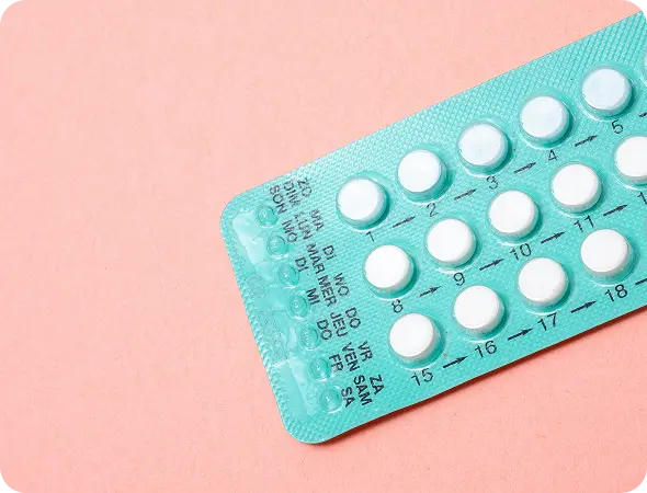 Birth control blister package